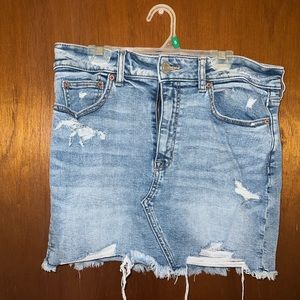 AE Denim mini skirt